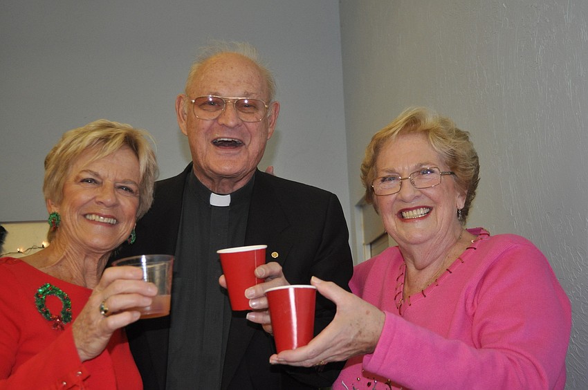 Lee Dougherty Ross, Father Edward Pick and Mary Elizabeth Carey