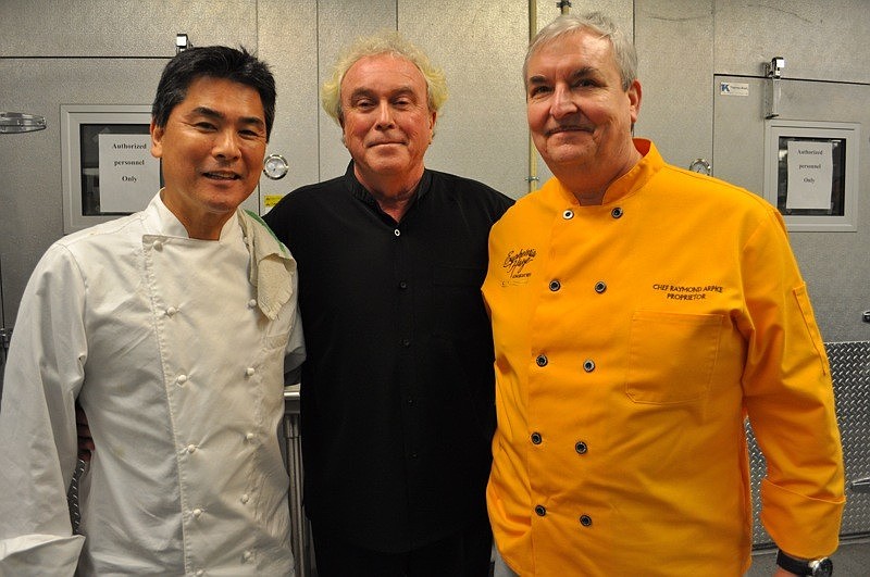 Chefs Roy Yamaguchi, Sean Murphy and Raymond Arpke