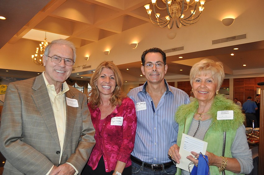 Freda Wholfahrt, Tina Rudek, Mark Jennings and Margaret Wohlfahrt