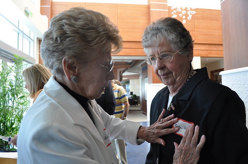 Lucille Smith and Evelyn Fresch