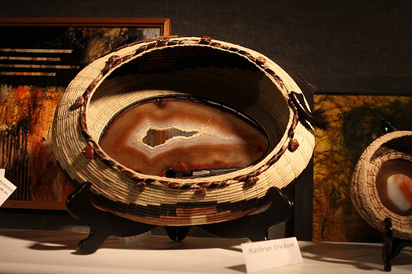 A piece by Kathryn Erickson on display Thursday, Feb. 11 at the Fabulous Arts Boutqiue.