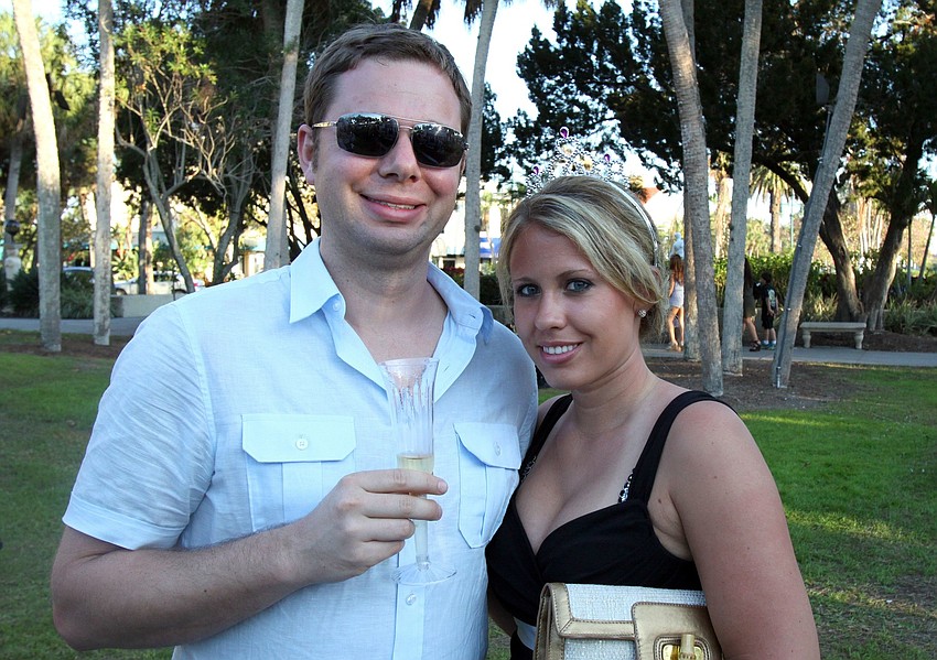 Ed Kaiser and Adriana Magan