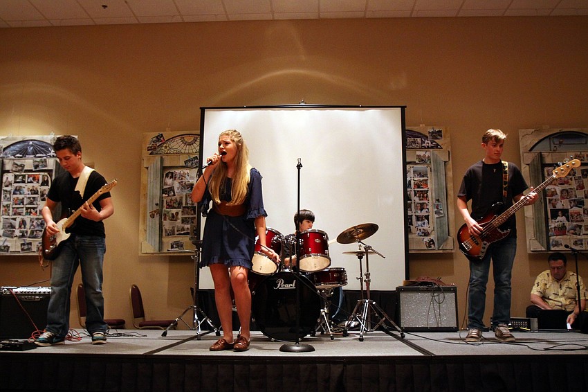 Olivia Little and the Minorities perform on Feb. 26 at Temple Sinai's 2nd Annual 