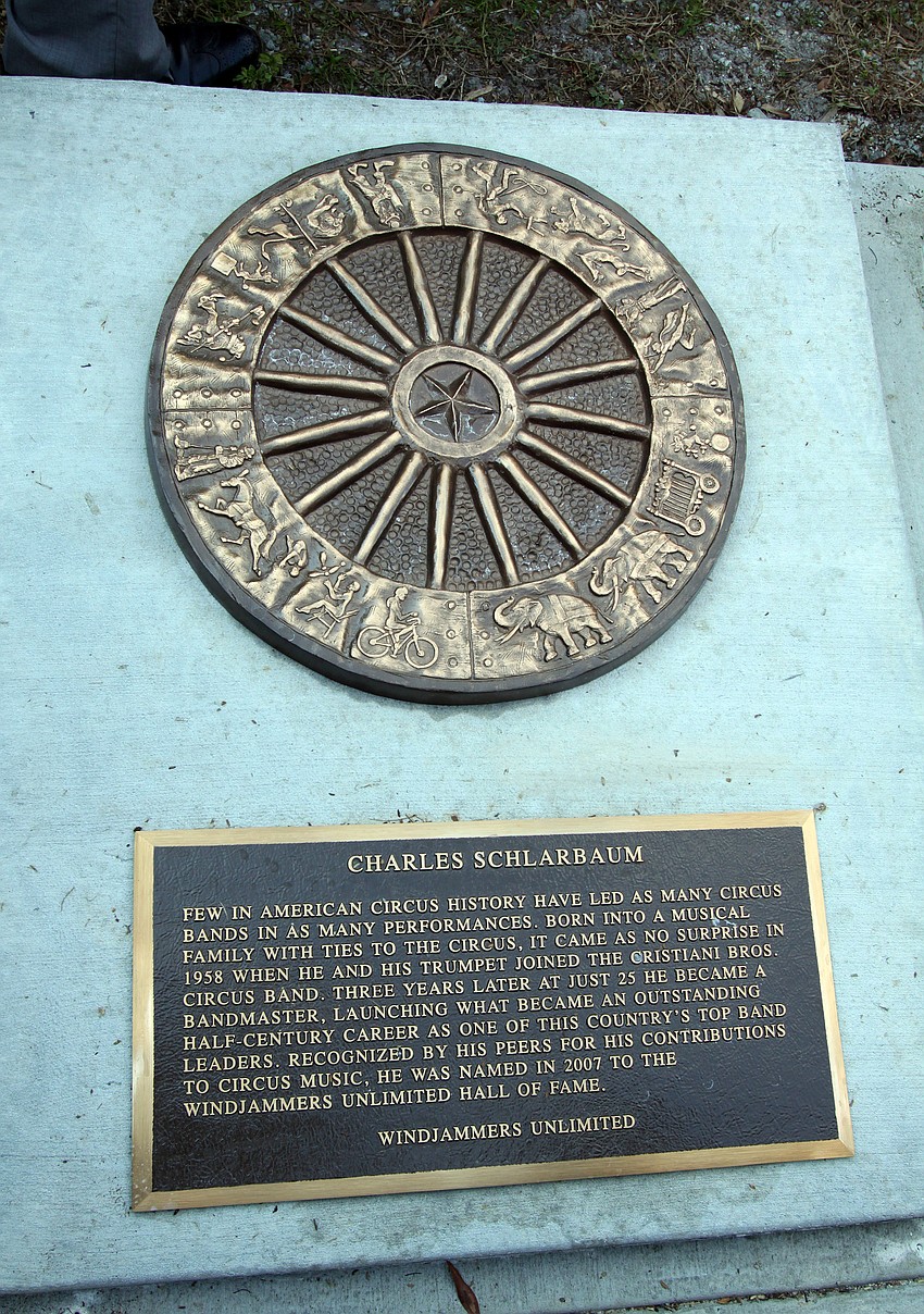 Charles Schlarbaumâ€™s plaque.