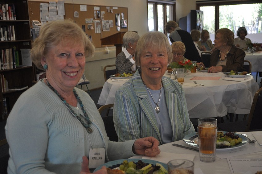 Barbara MacLean and Elyse Rogers