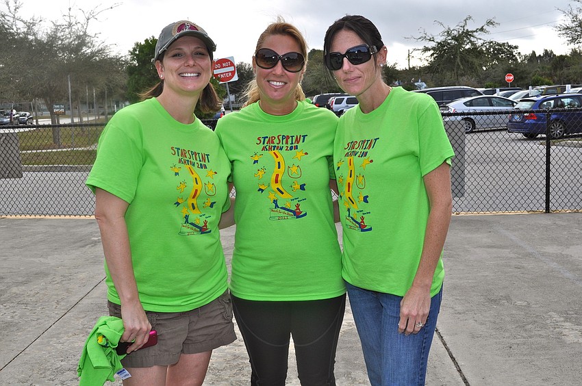 Stacey Stroth, Georgia Hudson and Amanda Juracka