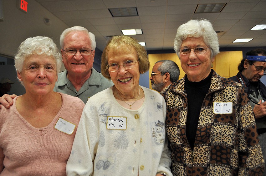 Peggy Stoutton, Vaun Mcahren, Marilyn Gabriel and Fran Vanvoorhis
