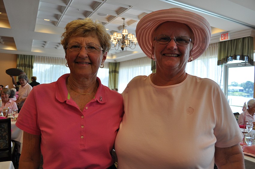 Deanna Inman and Judy Strobhar started playing golf together just a few months ago.