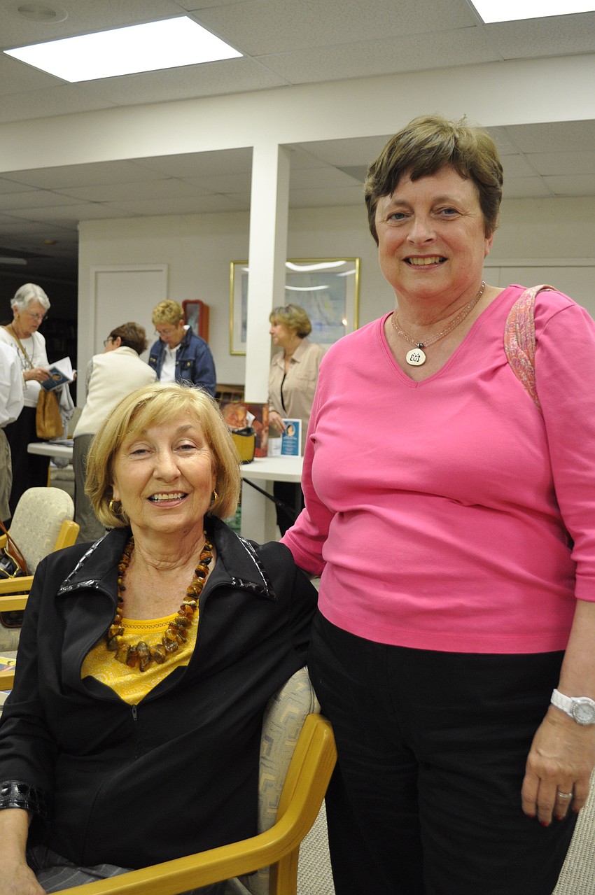 Jinny Johnson and Jean Clair