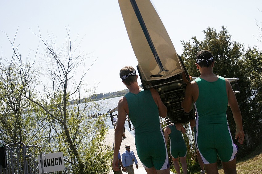 Sarasota Scullers were tough competitors at this year's regatta.