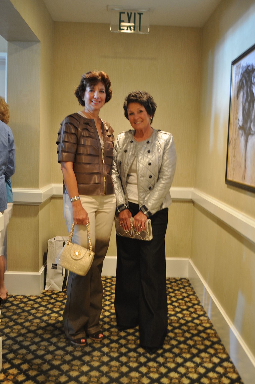 Donna Pettinato and Sandy Finnegan