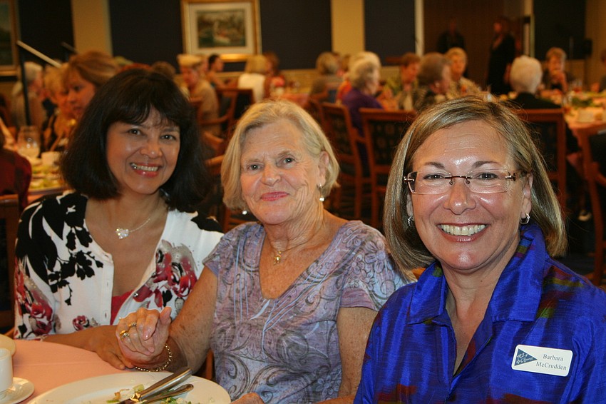 Clemmie Rounds, Jane Hayden and Barbara McCrudden
