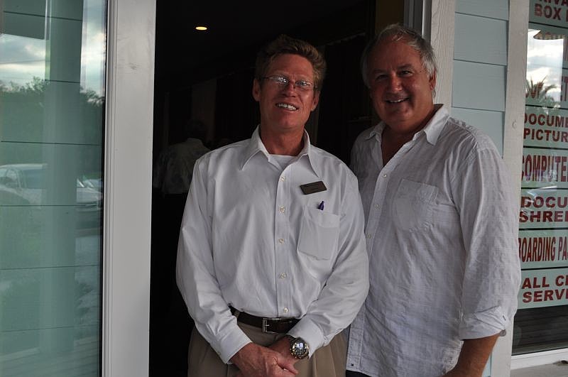 Steve Edward and Tom Aposporos