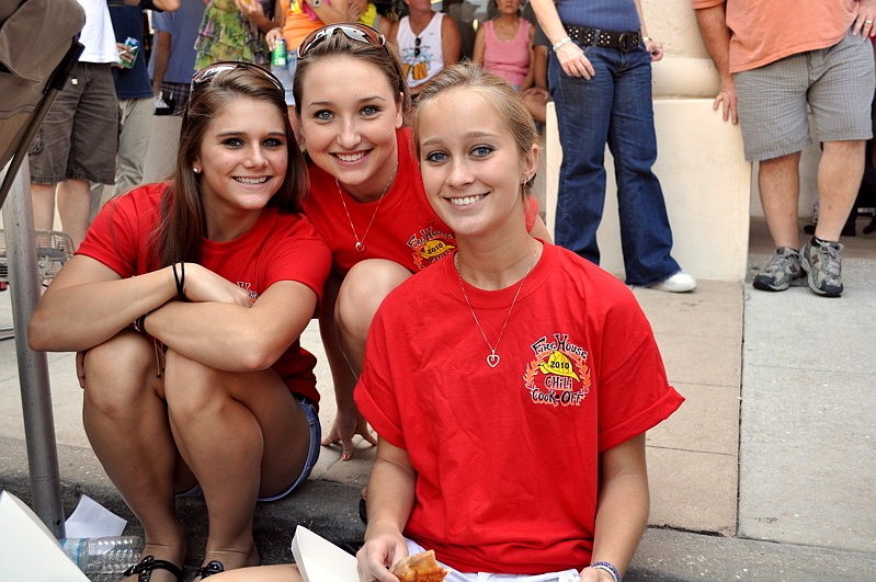 Hannah Moretti, Casey King and Nikki Button