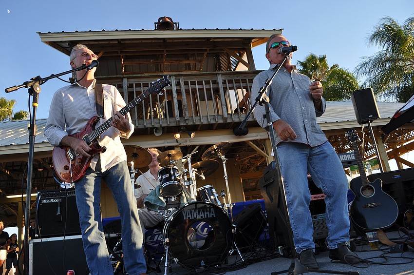 The Billy Rice Band kept people's toes tapping.