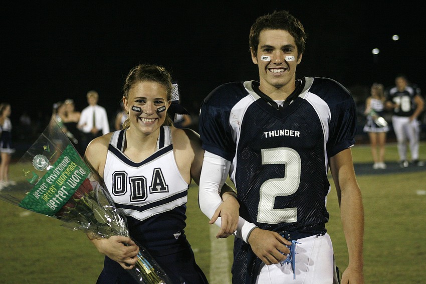 Danni Frank and Chris Ragone were crowned this year's Homecoming Queen and King.