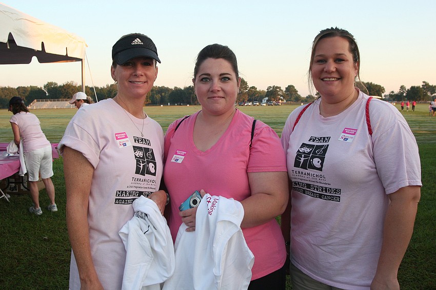 Mary Guarino, Kristen Osborne and Meredith Malik-Bradley