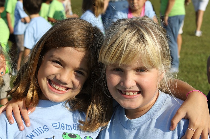 Arianna Fiore and Lucy Crank enjoyed the day.