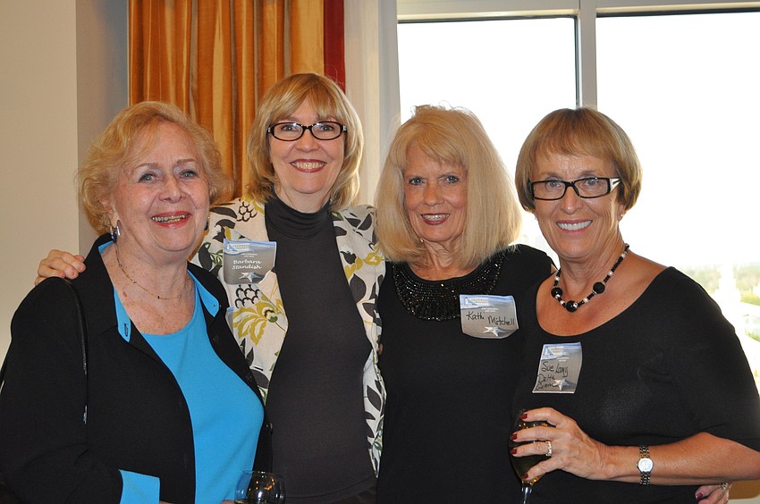 Betty Hendry, Barb Standish, Kathi Mitchell and Sue Lamy