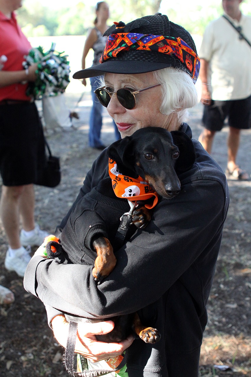 Joanne Southworth holds Shanti, 2.