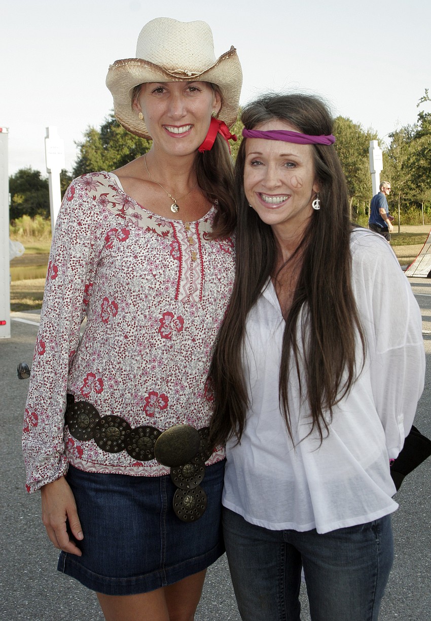 Lakewood Ranch residents Pamela Benson and Heather Perry thoroughly enjoyed themselves.