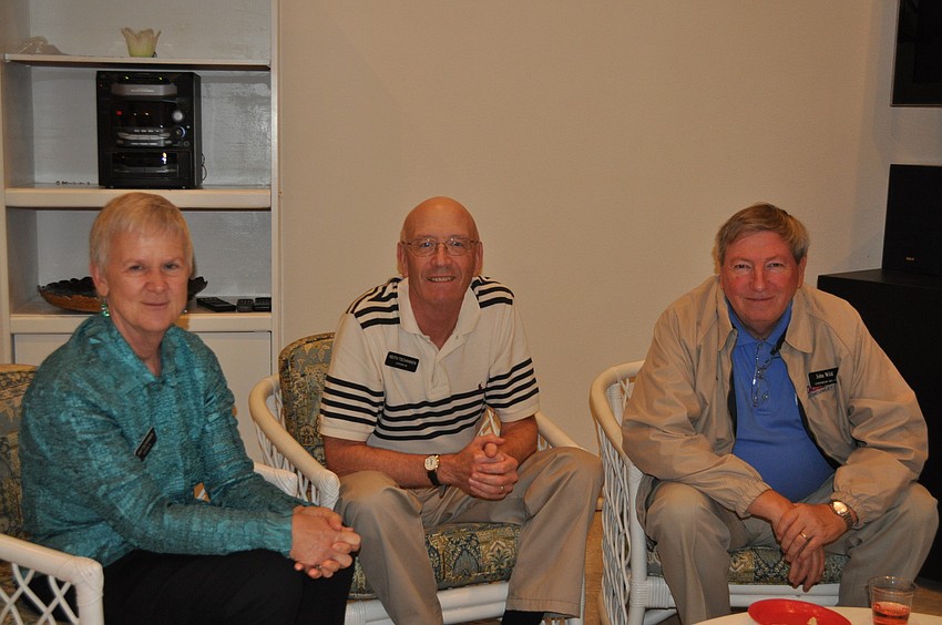 Kay and Keith Tschannen with John Wild