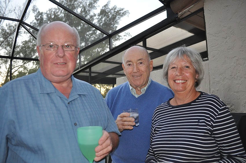 Bryan Gaze with Kip Cohen and Maureen Gaze