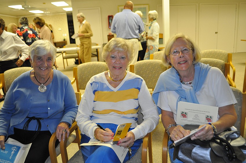 Barbara Bishop, Ruth Sheppard and Cindy Kuehnel