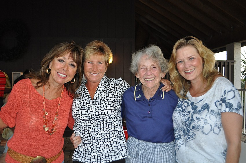 Mary Catherine Hale, Lin Coffaro, Margaret Beems and Kathy Launder