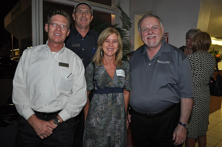 Steve Edwards, Dan Ferguson, Amy Warren and John Musto