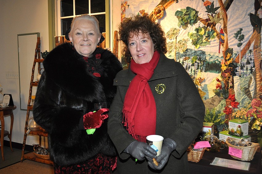 Sylvia Barber and Allison Moore