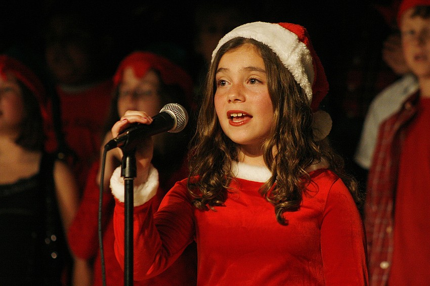 Julia Gennocro portrayed Mrs. Claus in 'Santa's Holiday Hoedown.'