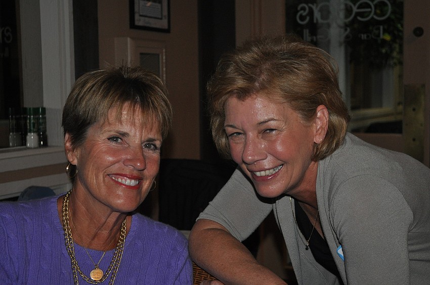 Betty Aden and Diane McGrellis