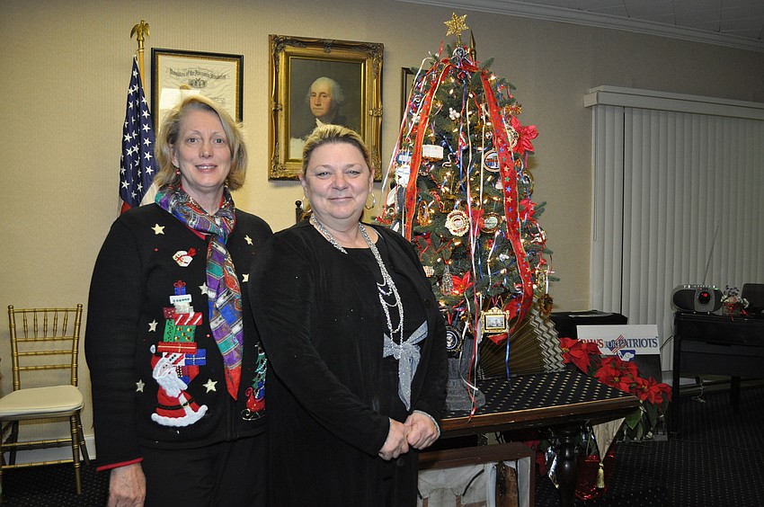 Event Co-Chairwomen Laura Burnside and Rebecca Morgan