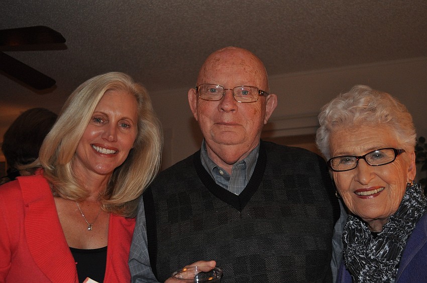Kathy Powers with Joe and Joan Kelly