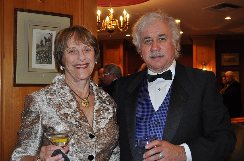 Joanne Klein and Ron Lucchino