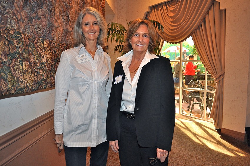 Holly Dykema and Kim James