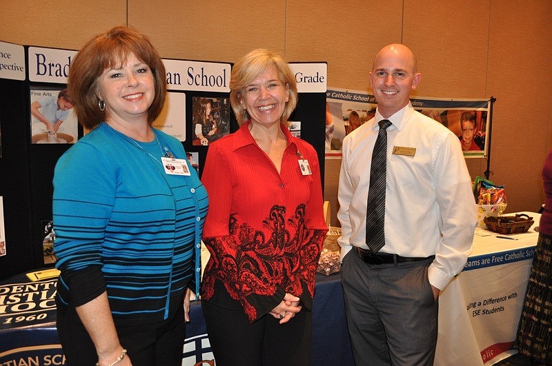 Denise Cobb and Jannon Pierce of Bradenton Christian School chatted with Jeremy Piper of Dreams Are Free School.