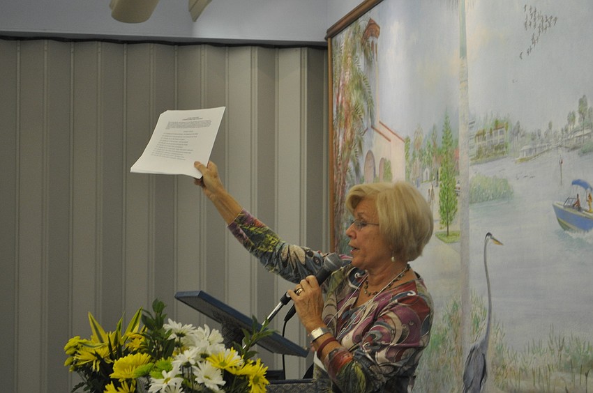 Guild President Carol Fischbein