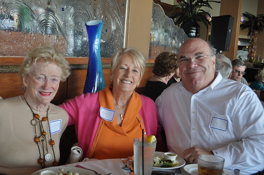 June Ansorge with Linda and Ben Paster