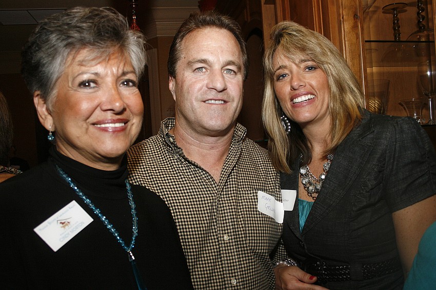 Cindy Morton with Stanley Steemer's Mark and Connie Gellner