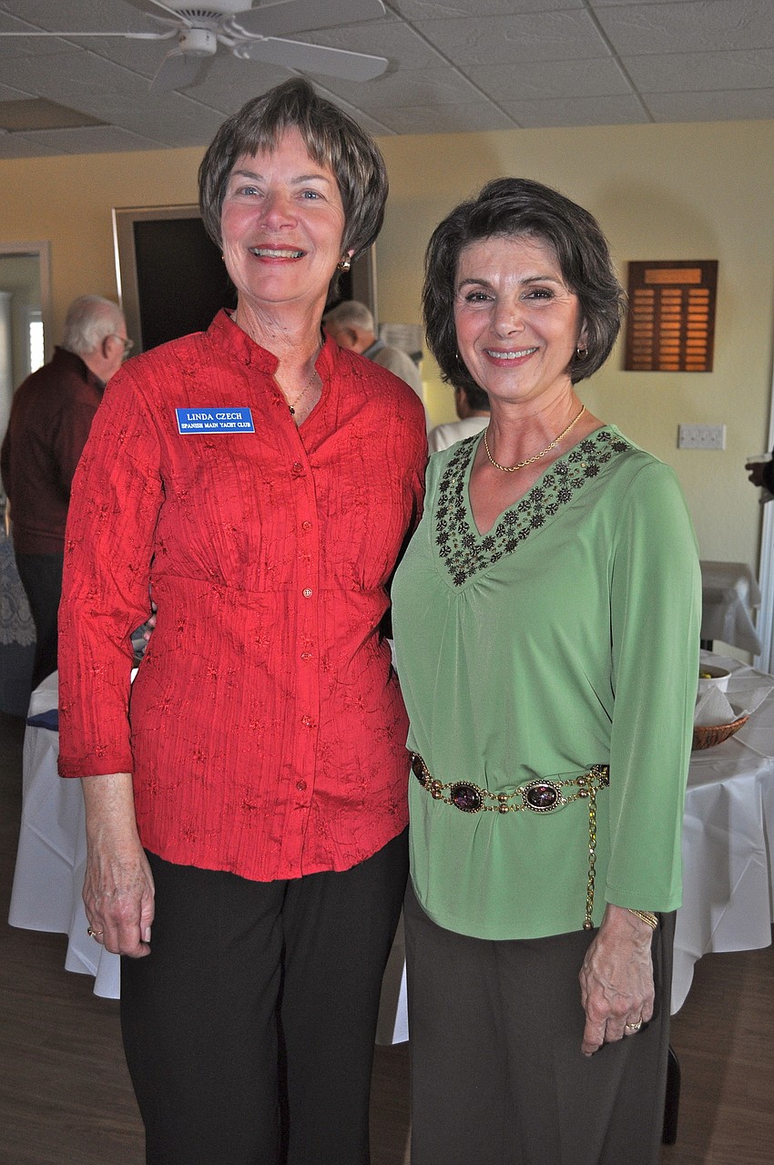 Linda Czech and Phyllis McGuire