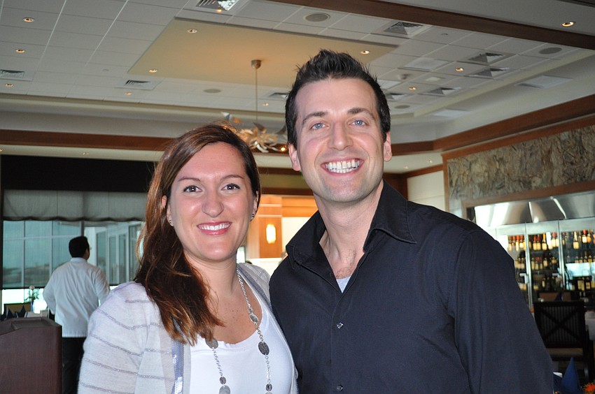 Stacy Alexander and guest speaker, Joey Panek