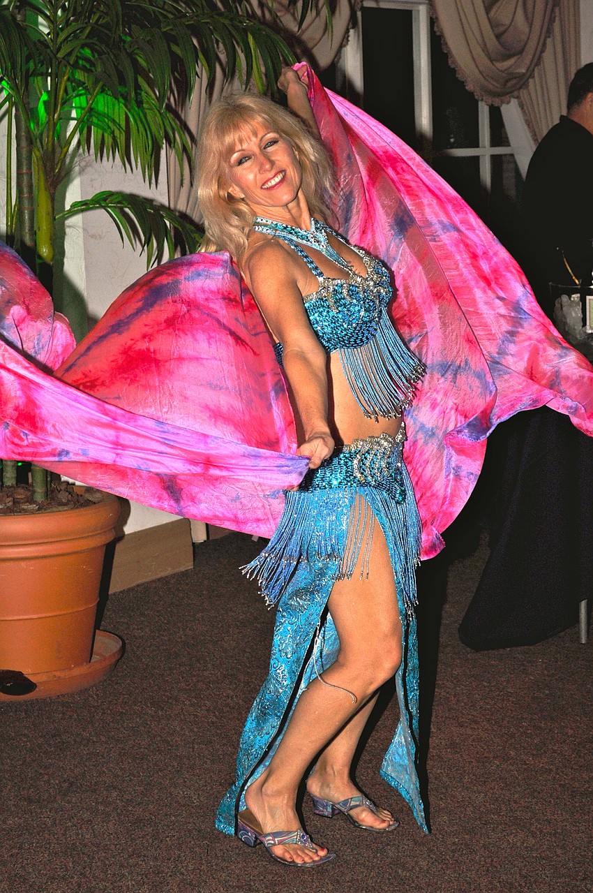 Tahja Tahja flaunted her dance moves.