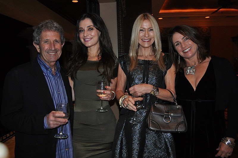 Richie Barry with his daughter, Zara, wife, Lynn, and daughter, Jaymie Klauber