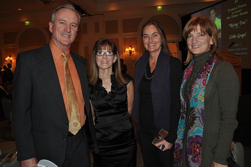 Mark and Melissa Bilter with Sally Greig and Robin Reiber