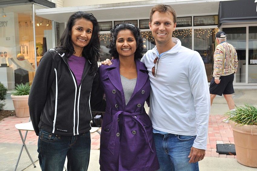 Parul Khator, Pooja Khator and Derin Parks attended the festival.