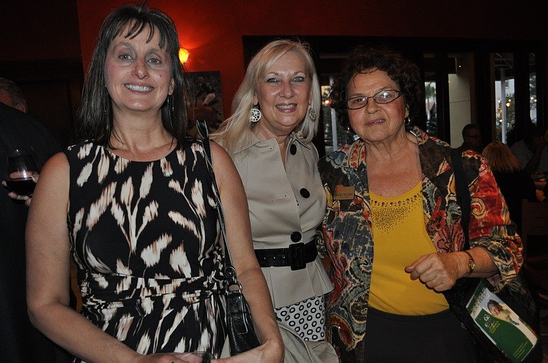 Jayne Colombaro, Marla Michael and Madri Wilson enjoyed the opportunity to network.
