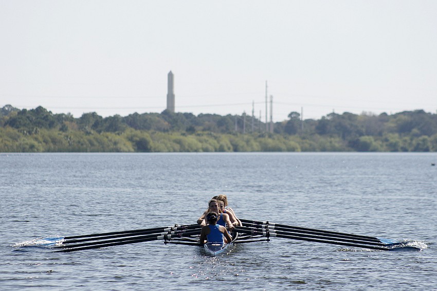Teams enjoyed perfect weather all day.
