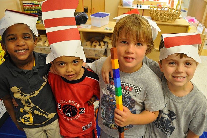 Pictured are Carl Hayes, Eloy Serrata, Chase Edens and Zacary Williams.